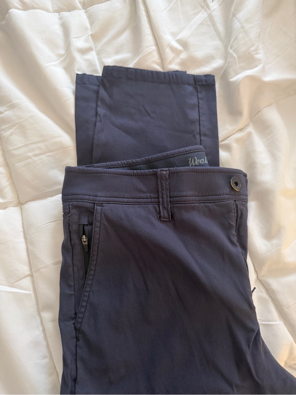 Weatherproof Men’s Navy Chino Pants